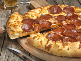 Chicago Town Takeaway Cheese Stuffed Crust Pepperoni