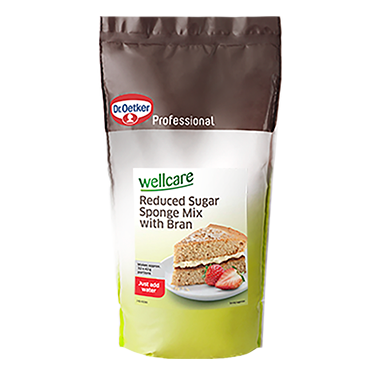 Wellcare Reduced Sugar Sponge Mix with Bran