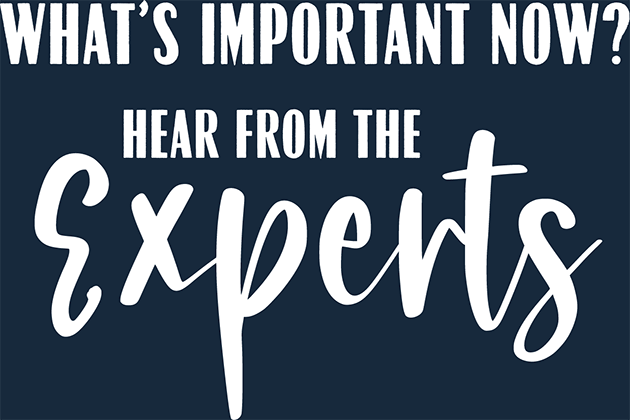 What's important now?